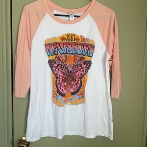 Newsboys Jersey Tee Sz L